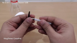 Tutorial Cara Membuat Vacuum Cleaner USB Sederhana