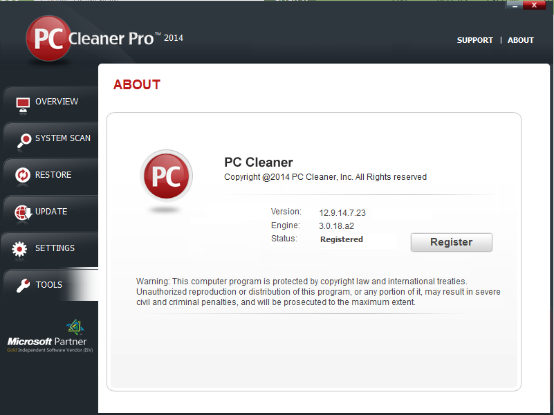 Pc cleaner pro serial key
