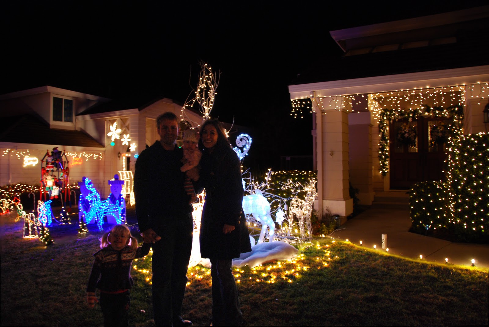All Things Elise & Alina Rocklin Christmas Lights at Pebble Creek and