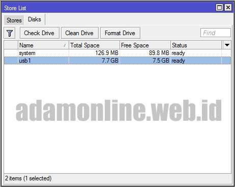 Instal Mikrotik Menggunakan Flash Disk Hp 32g Instal Mikrotik Menggunakan Flash Disk Hp 32g