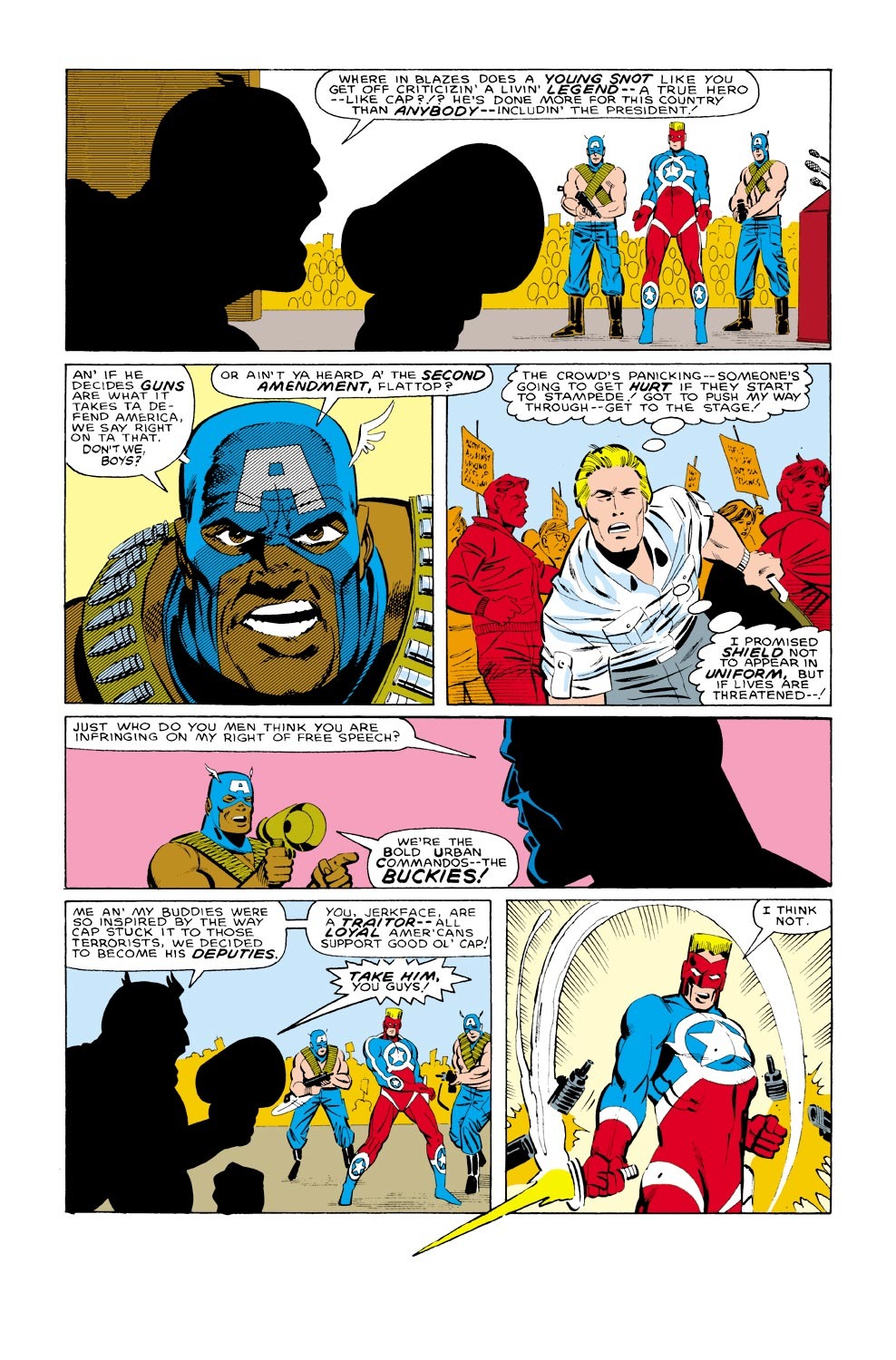 Read online Captain America (1968) comic - Issue #323 - 14