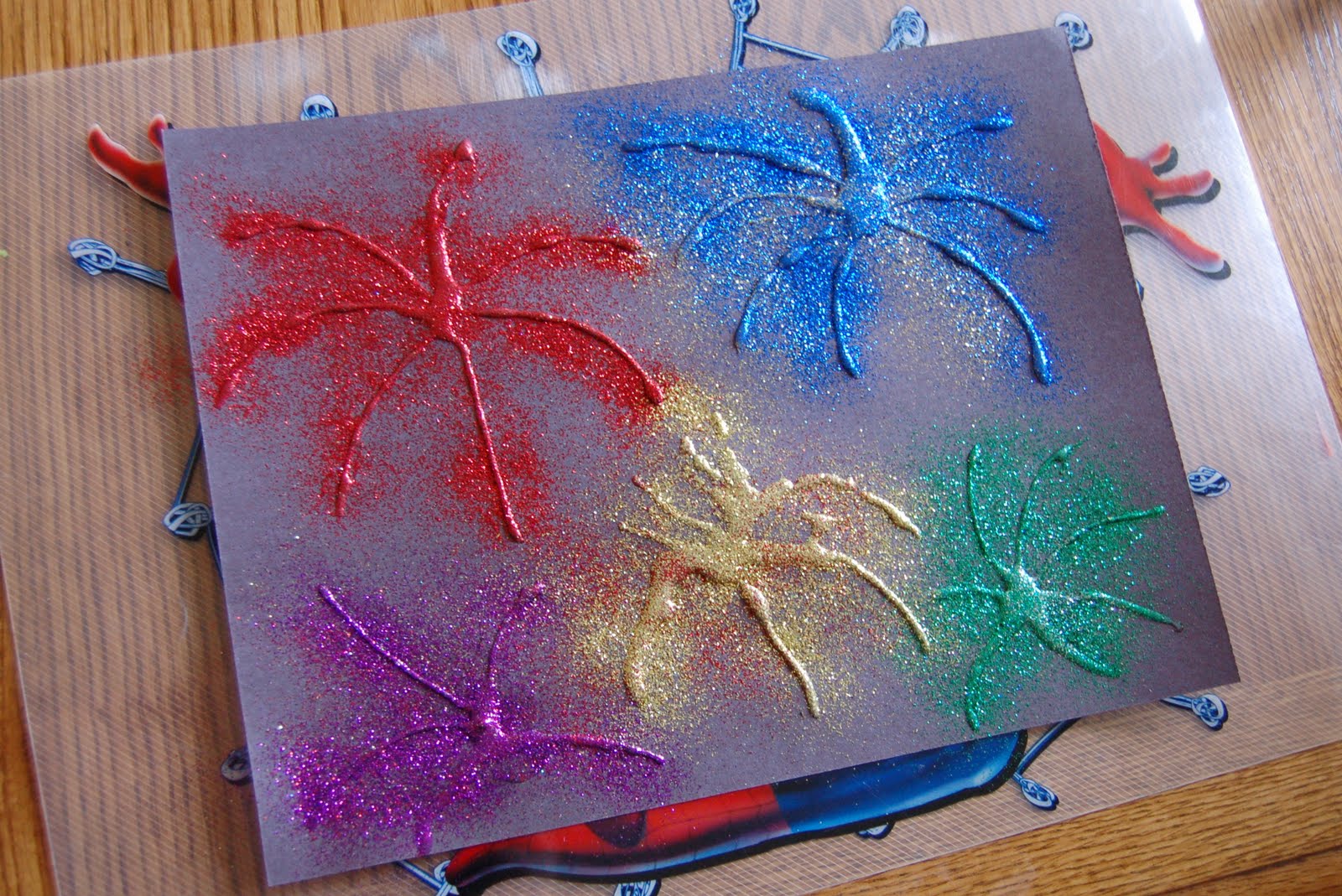 Fourth Of July Fireworks Craft I Heart Crafty Things