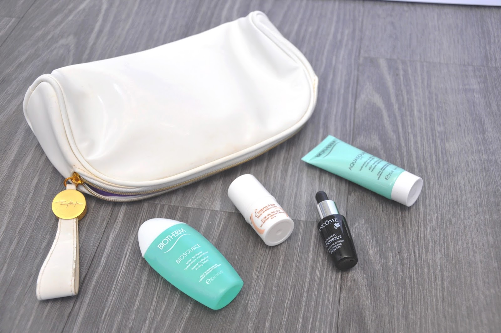 What's in my travel skincare bag?