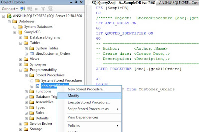 : Table and Stored Procedure helptext using Keyboard - SQL Server ...