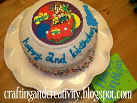 Crafting and Creativity: boy's 2nd birthday party- Wiggles theme