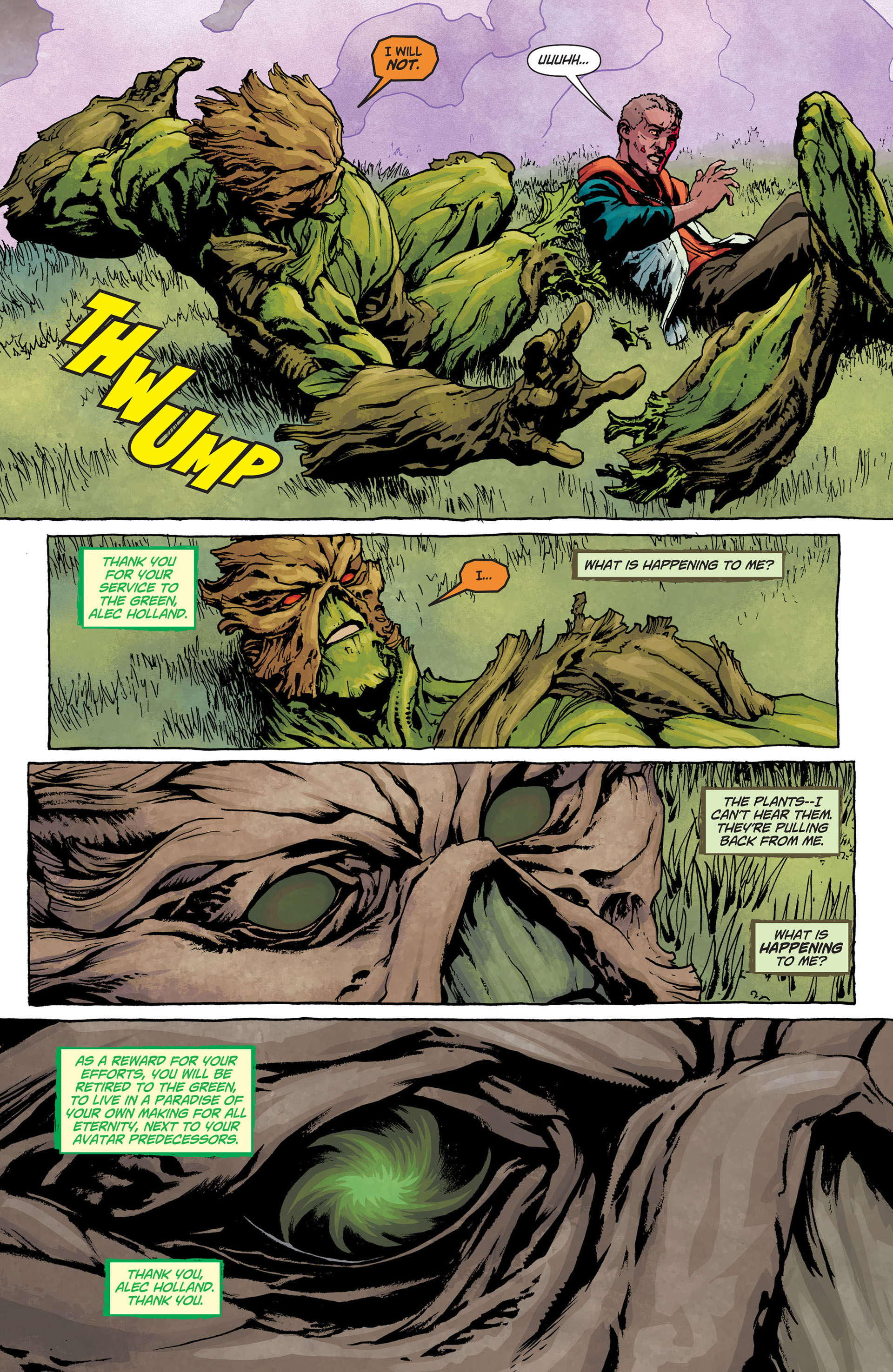 Read online Swamp Thing (2011) comic -  Issue #25 - 18