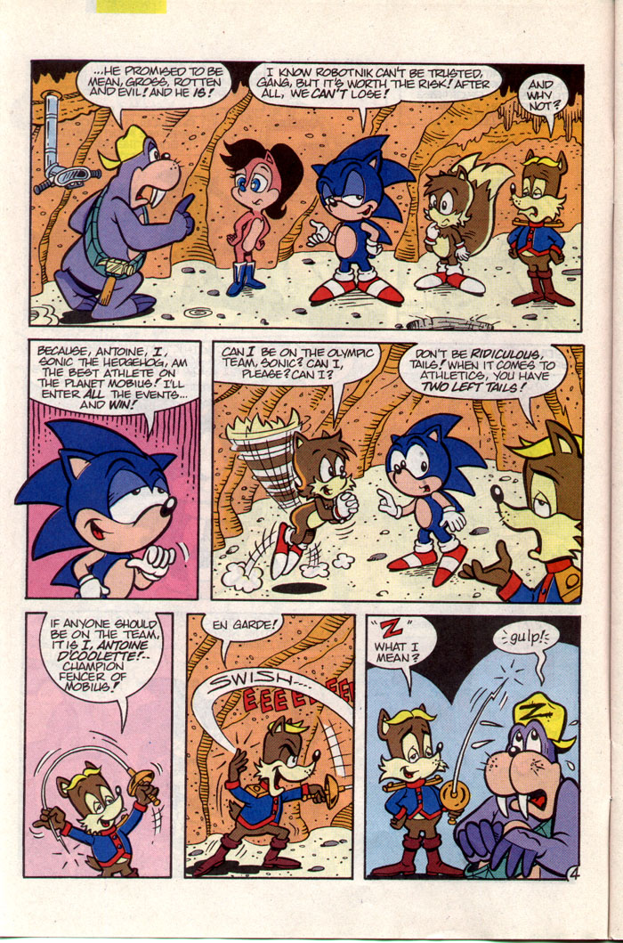 Read online Sonic The Hedgehog comic -  Issue #5 - 5