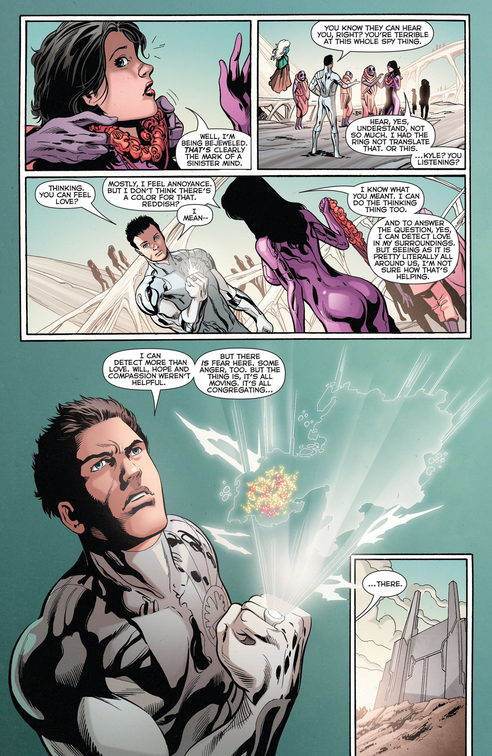 Read online Green Lantern: New Guardians comic -  Issue #25 - 10