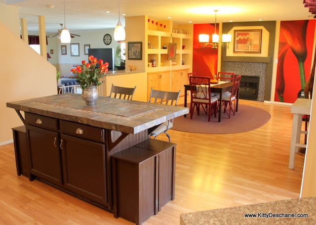 open floor plan decor