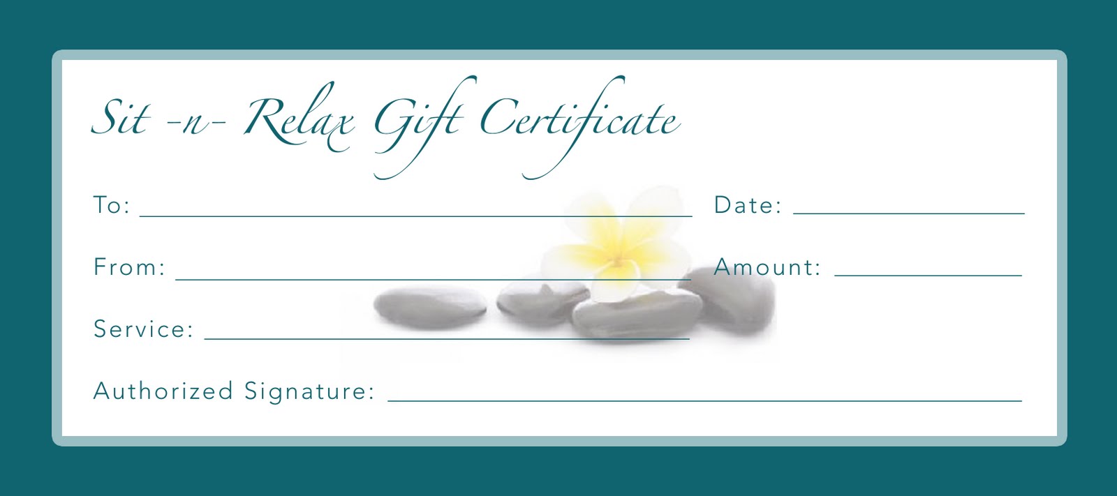 gift certificates forms