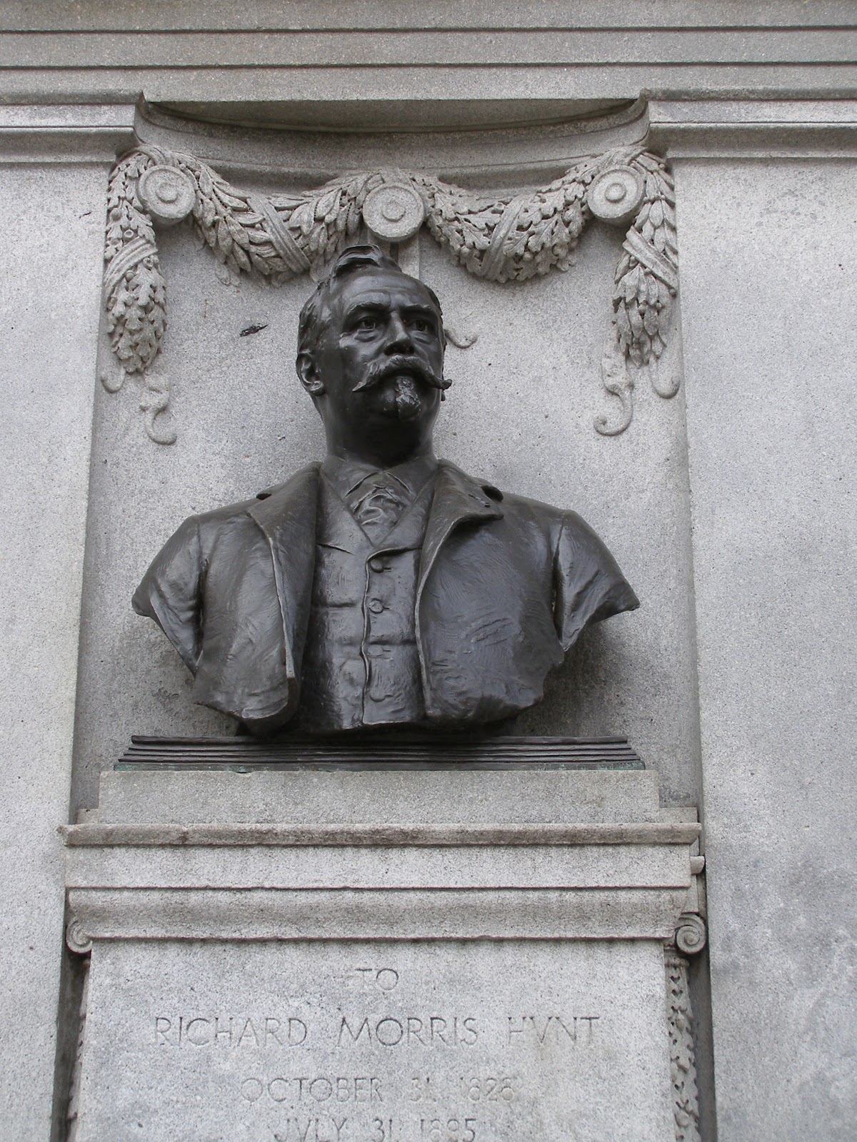 Public Art and Memory Remembering an Architect The Richard Morris Hunt Monument in NYC