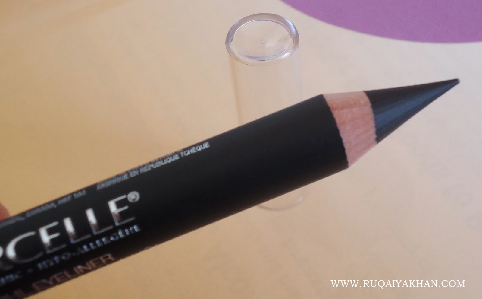 Ruqaiya Khan Marcelle Kajal Kohl Eyeliner in Blackest Black Review