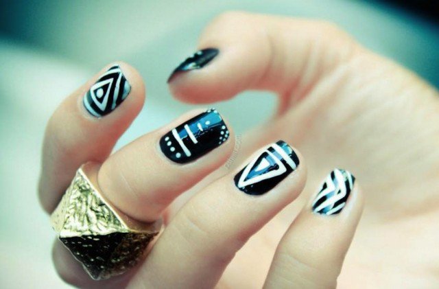 Tribal Nail Designs! Gallery - Tribal Nail Designs!