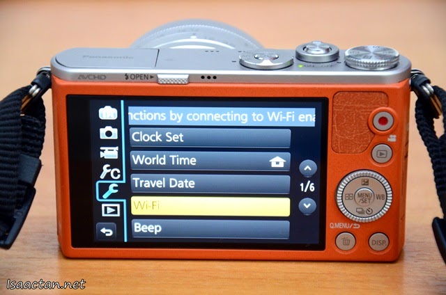 My favourite function, the Wi-Fi capability of the Lumix GM1 My favourite function, the Wi-Fi capability of the Lumix GM1