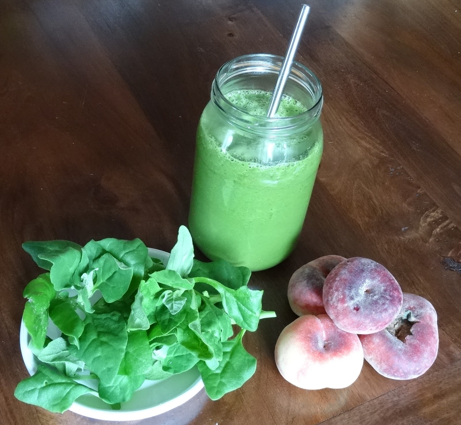 Sacred Raw Food Green Smoothie with a New Zealand Spinach