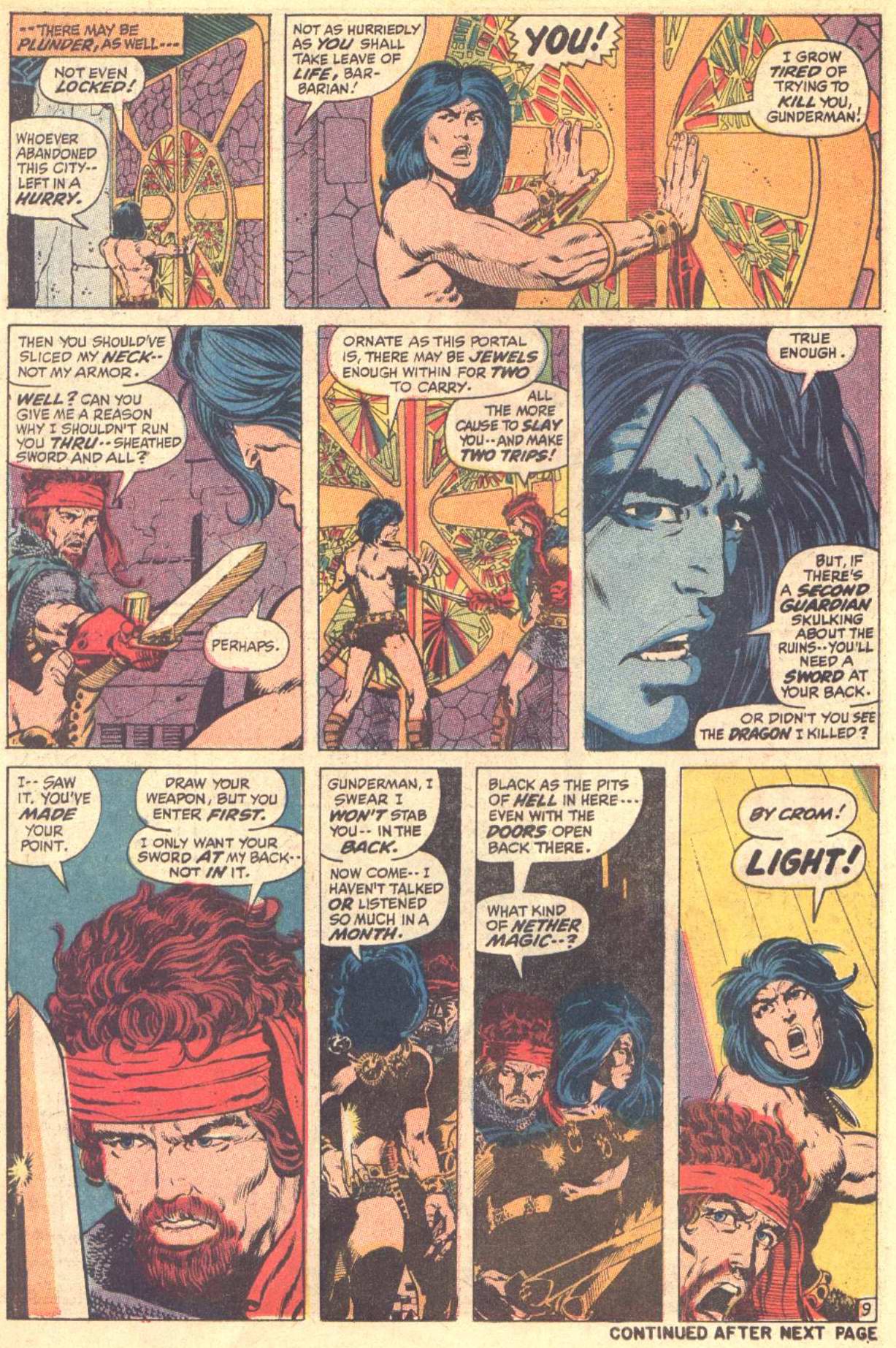 Read online Conan the Barbarian (1970) comic -  Issue #8 - 10