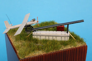 For Sale on Ebay - Silver Fox and Launcher on Packing Crate