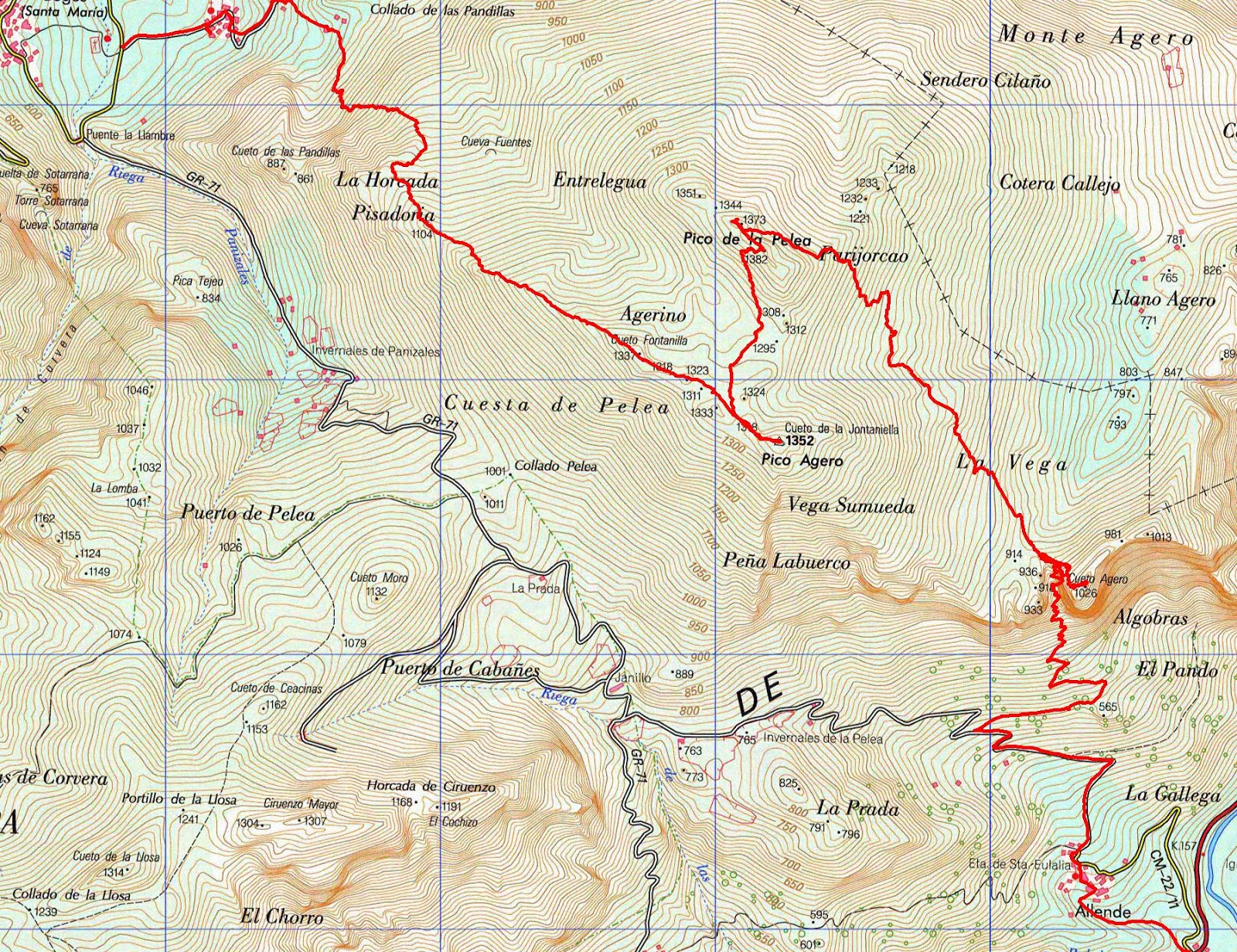 Recorriendo las montañas de Asturias Cueto Agero, Pico Peleas y Pico
