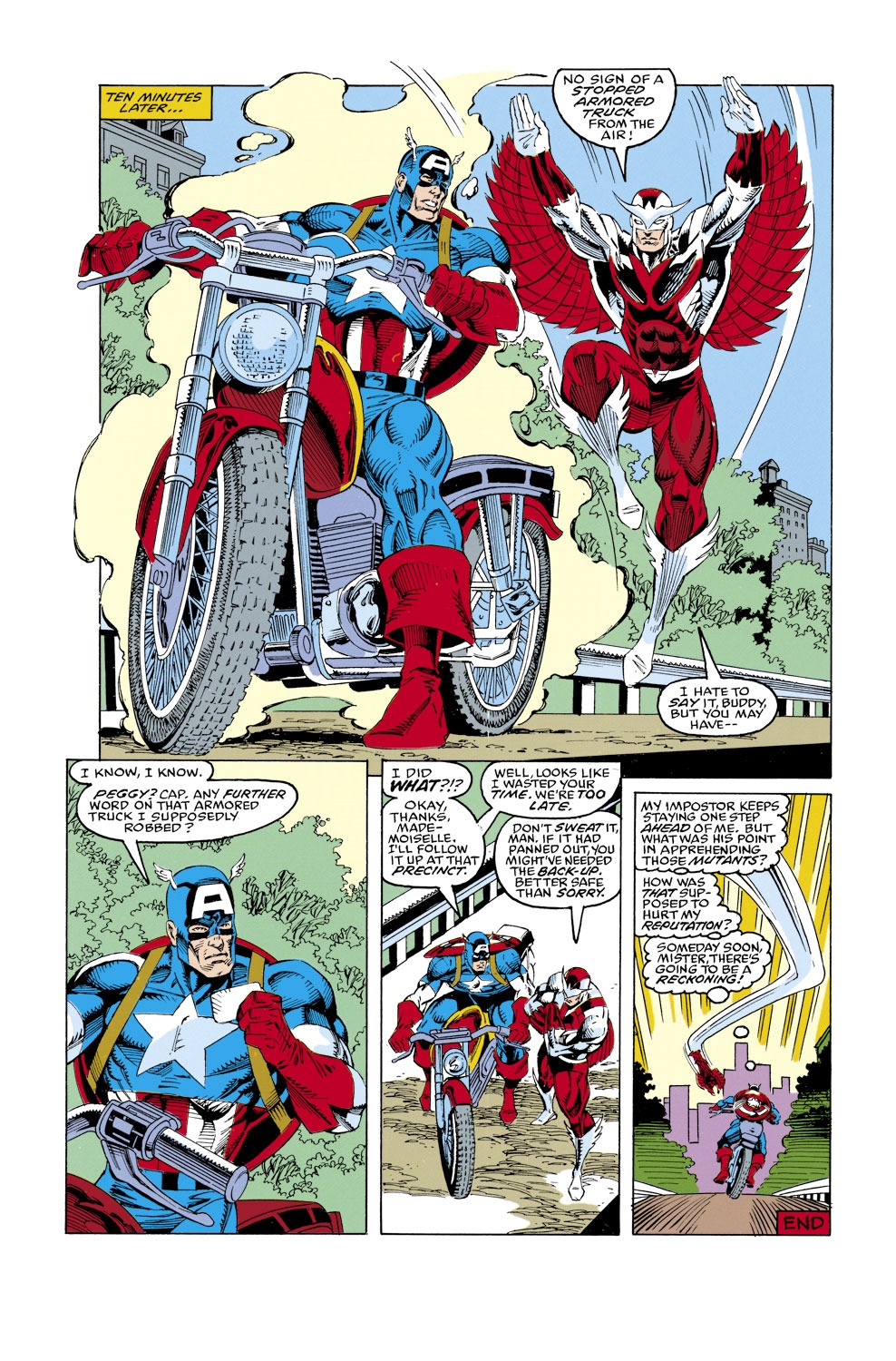 Read online Captain America (1968) comic -  Issue #426 - 23