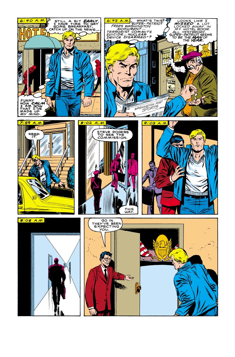 Captain America (1968) Issue #332 #261 - English 23