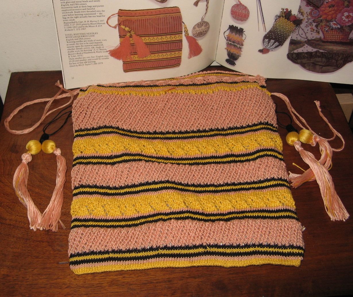 One More Stitch Knitted Bag From The V A