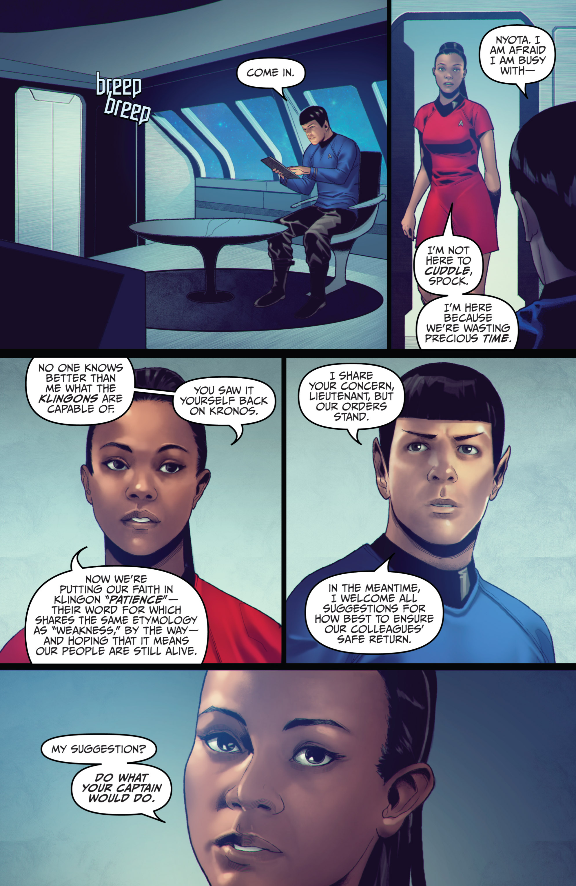 Read online Star Trek (2011) comic -  Issue # _TPB 7 - 44