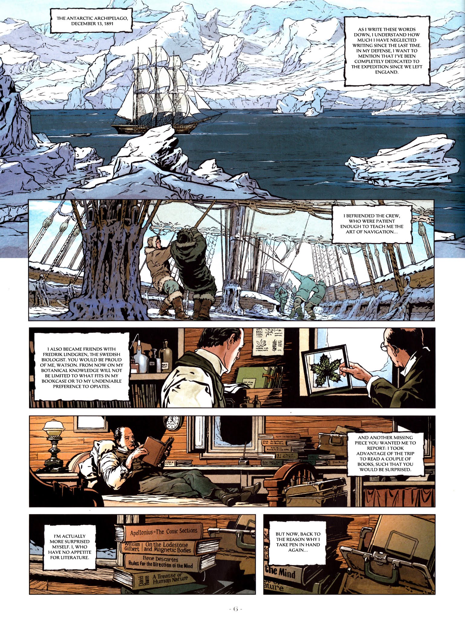 Read online Sherlock Holmes and the Necronomicon comic -  Issue # TPB - 7