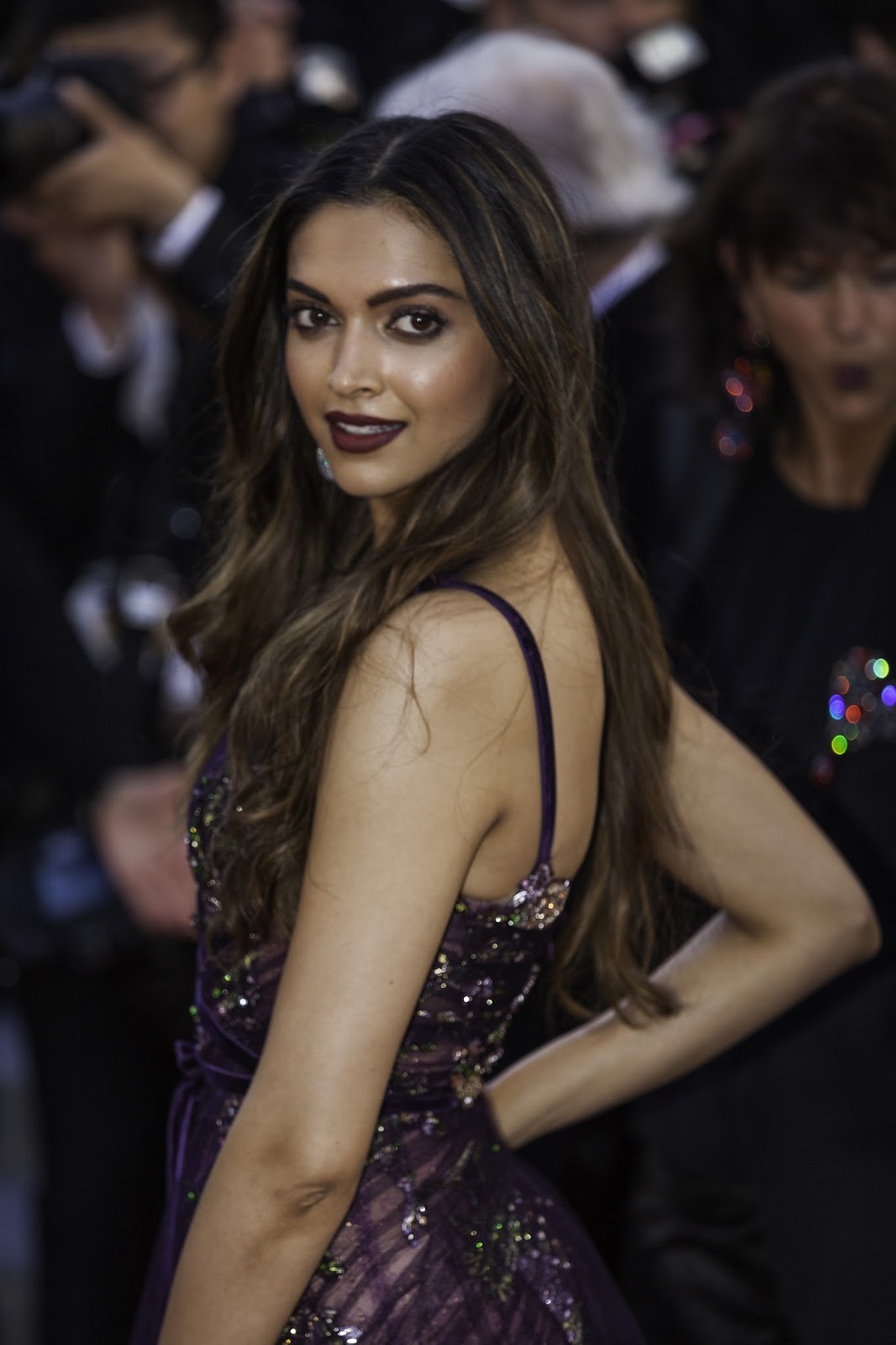 Deepika Padukone Looks Stunning in a Sheer Marchesa Gown At The Opening Ceremony Of 70th Cannes Film Festival 2017