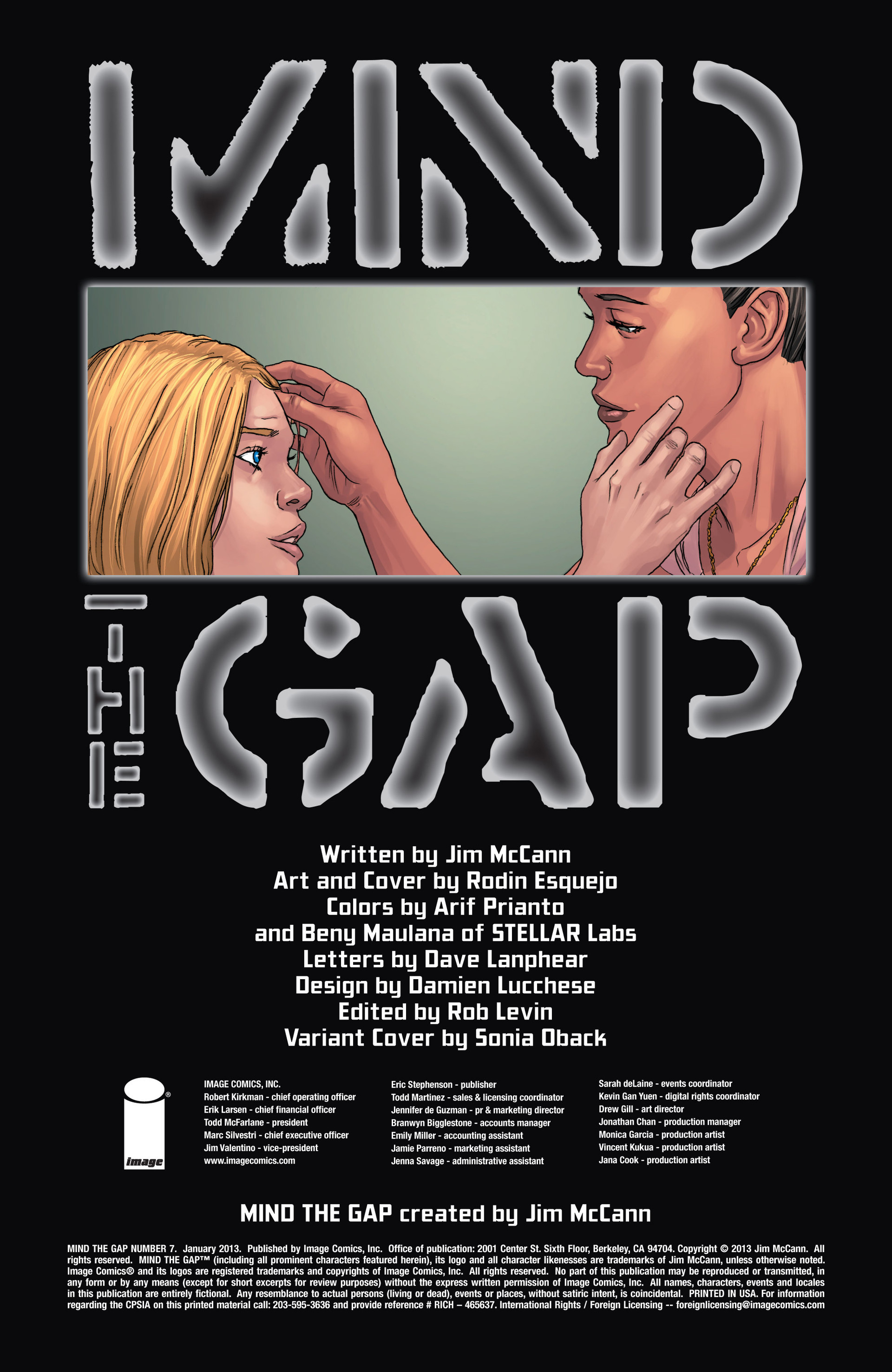 Read online Mind The Gap comic -  Issue #7 - 2