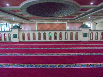 Pemasangan Karpet Masjid Di Purbalingga