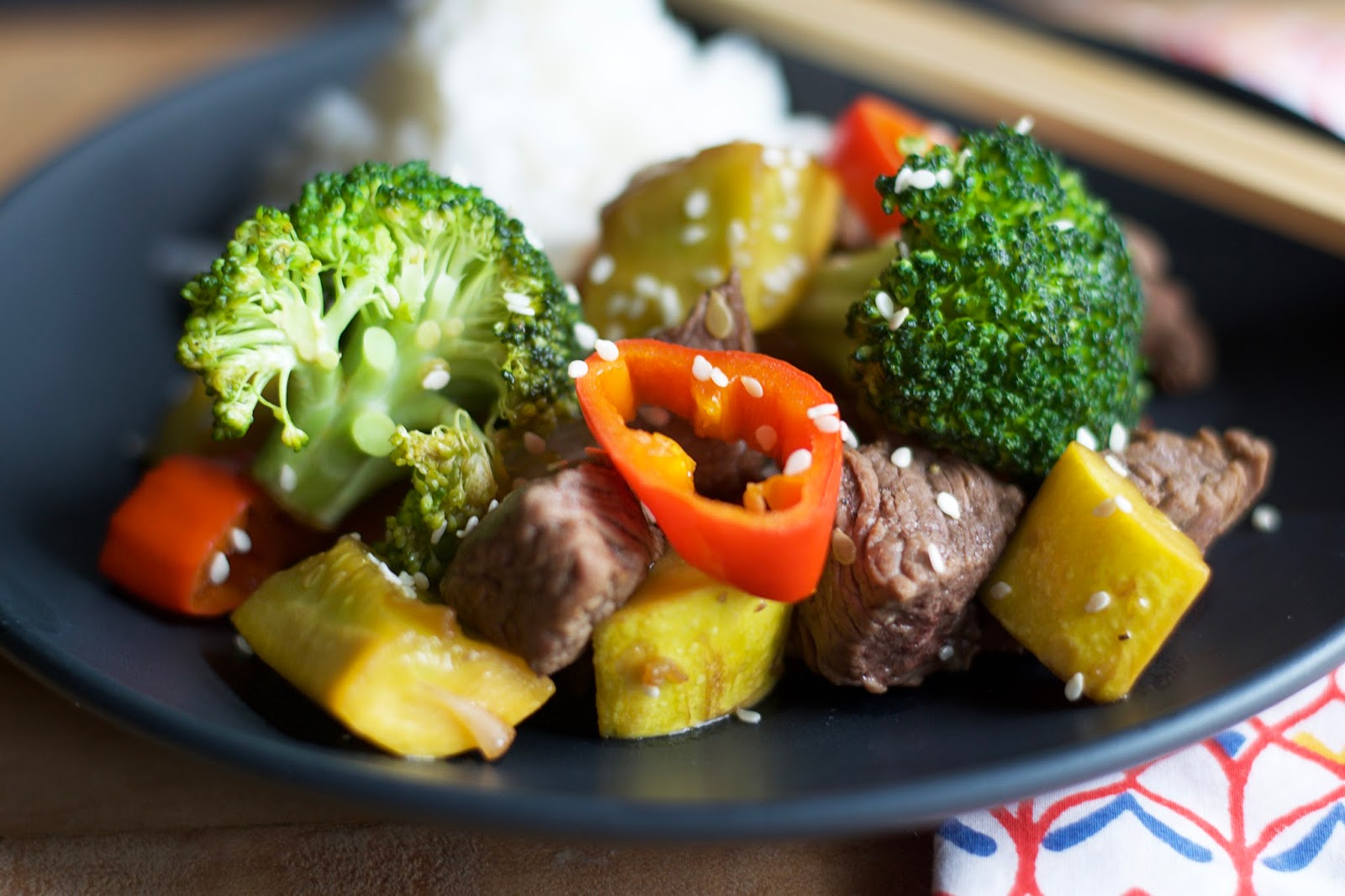 At Home Steak Hibachi with Vegetables The Kitchen Wife