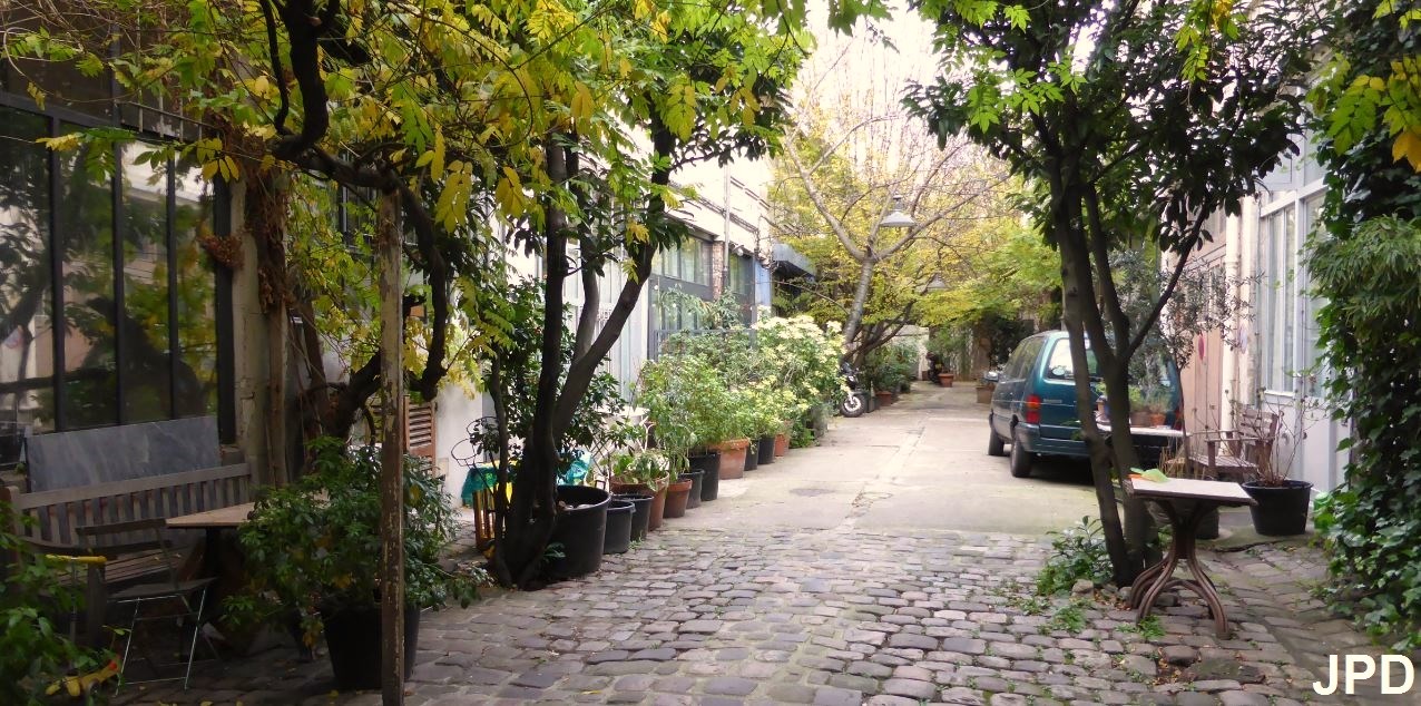 Parisbiseart Petit passage rue SaintSabin