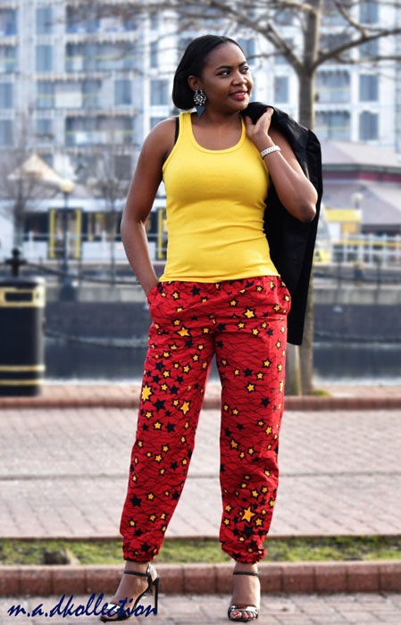 Beautiful African Trouser and Blouse Beautiful-Ankara-Trouser-Blouse=
