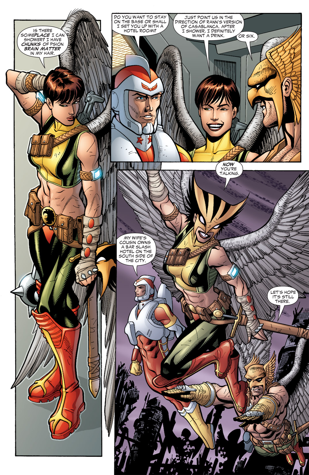 Hawkman (2002) Issue #48 #48 - English 12