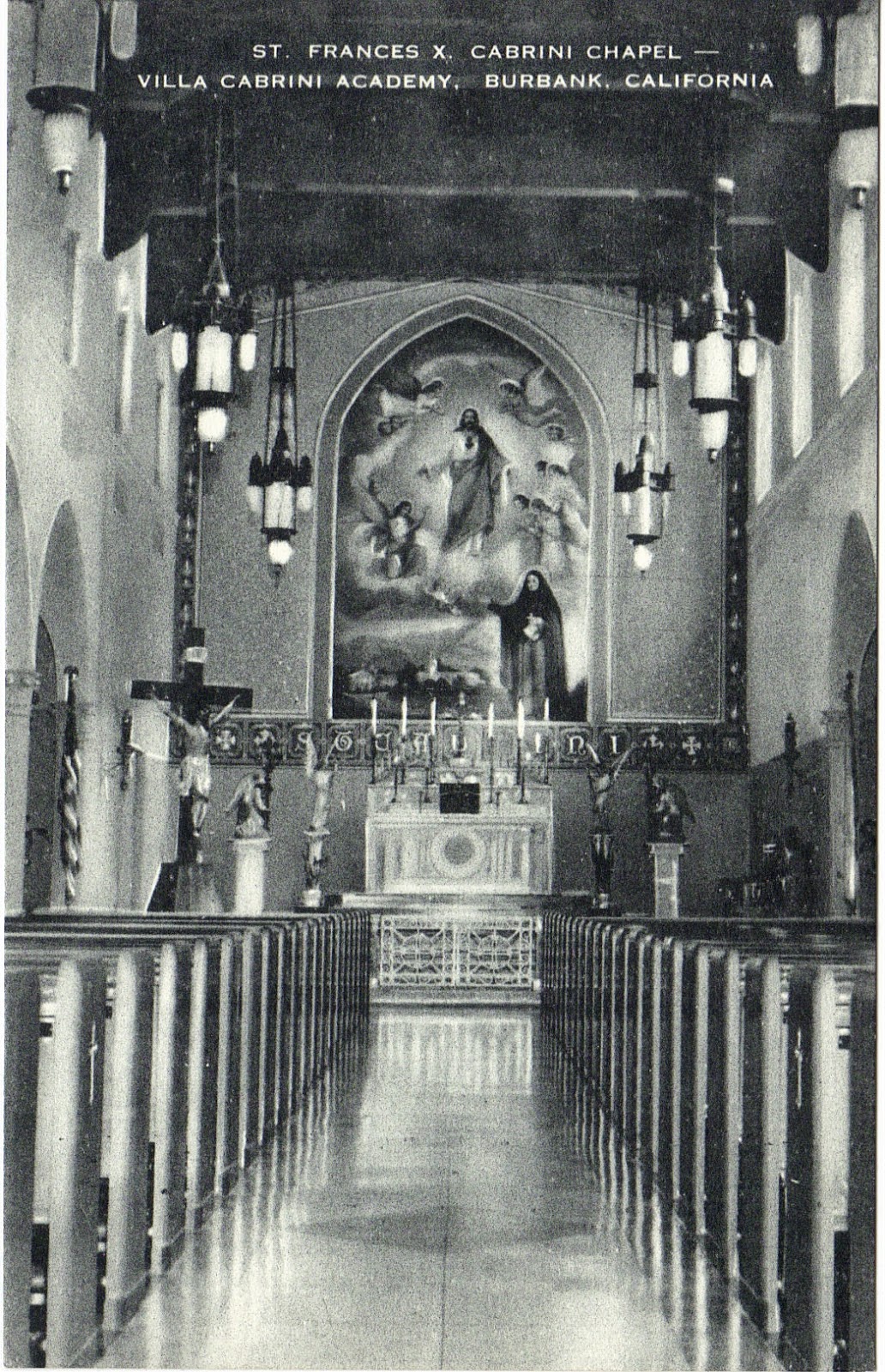 St. Francis X Cabrini Chapel at Villa Cabrini Academy in Burbank