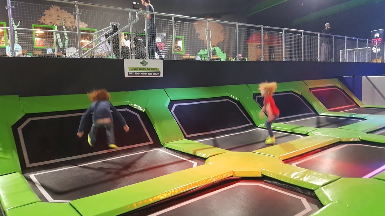 The Brick Castle Flip Out Blackburn Trampoline Theme Park Review