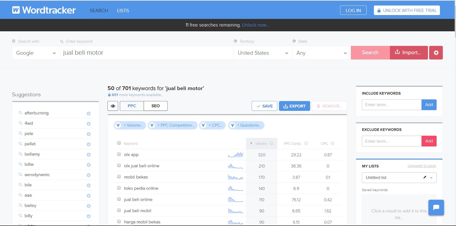 Wordtracker