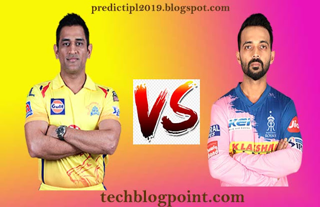 😝[IPLT20 2019]: RR vs CSK Rajasthan Royals would like to return to the win against Chennai