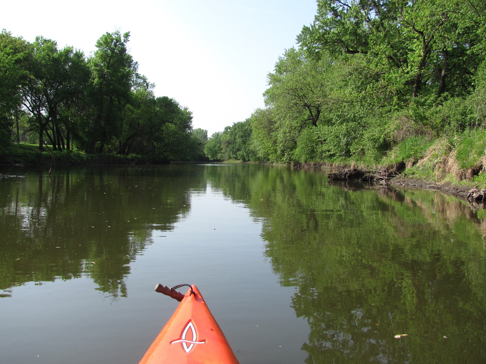 Kayaking the Lakes of South Dakota Big Sioux River Through Sioux Falls