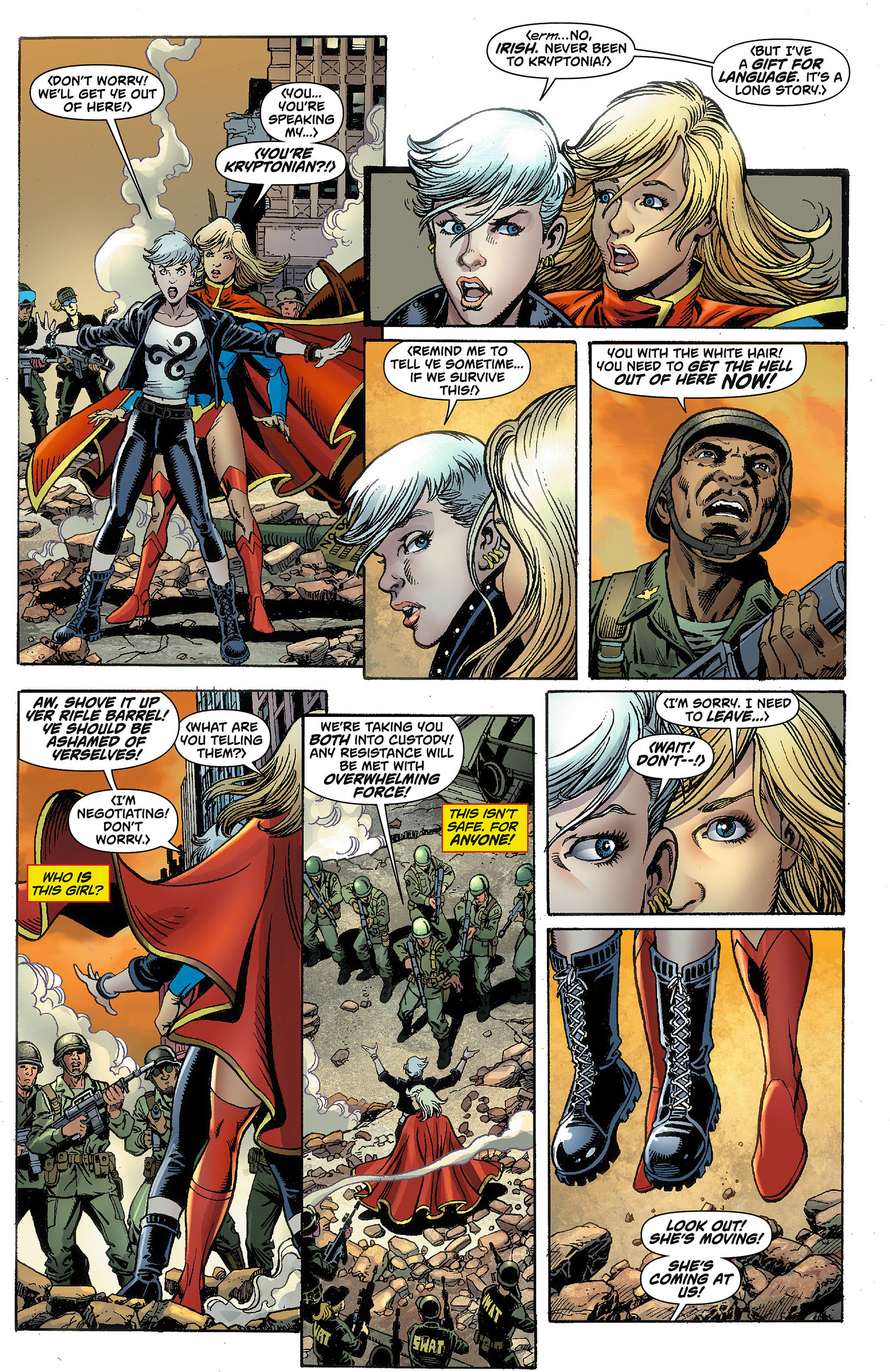 Read online Supergirl (2011) comic -  Issue #8 - 4