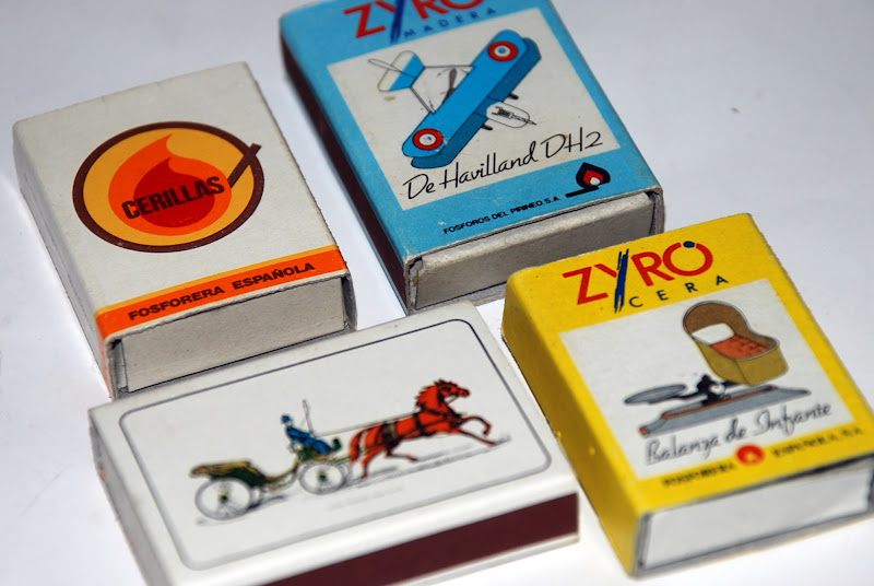 MATCHBOXES AND LABELS COLLECTION: January 2011