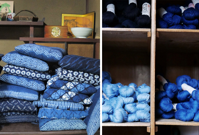 Aizen Kobo - indigo textiles - Kyoto Aizen Kobo - indigo textiles - Kyoto