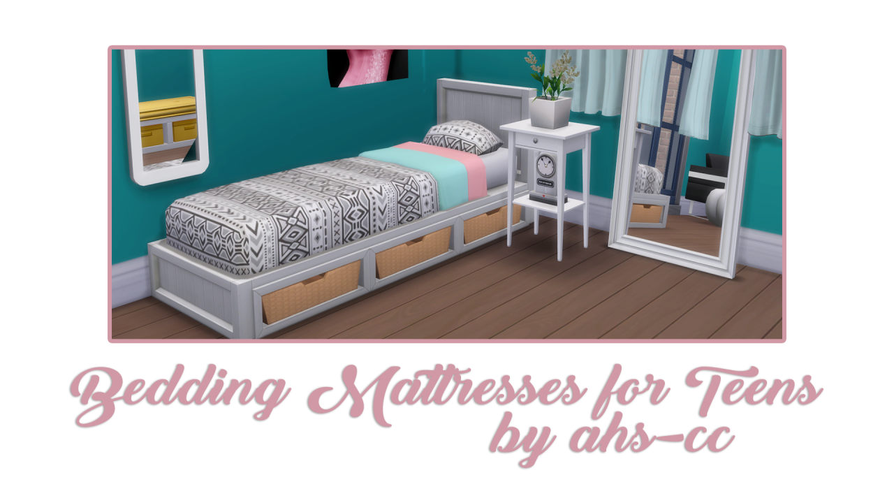 sims 4 twin mattress