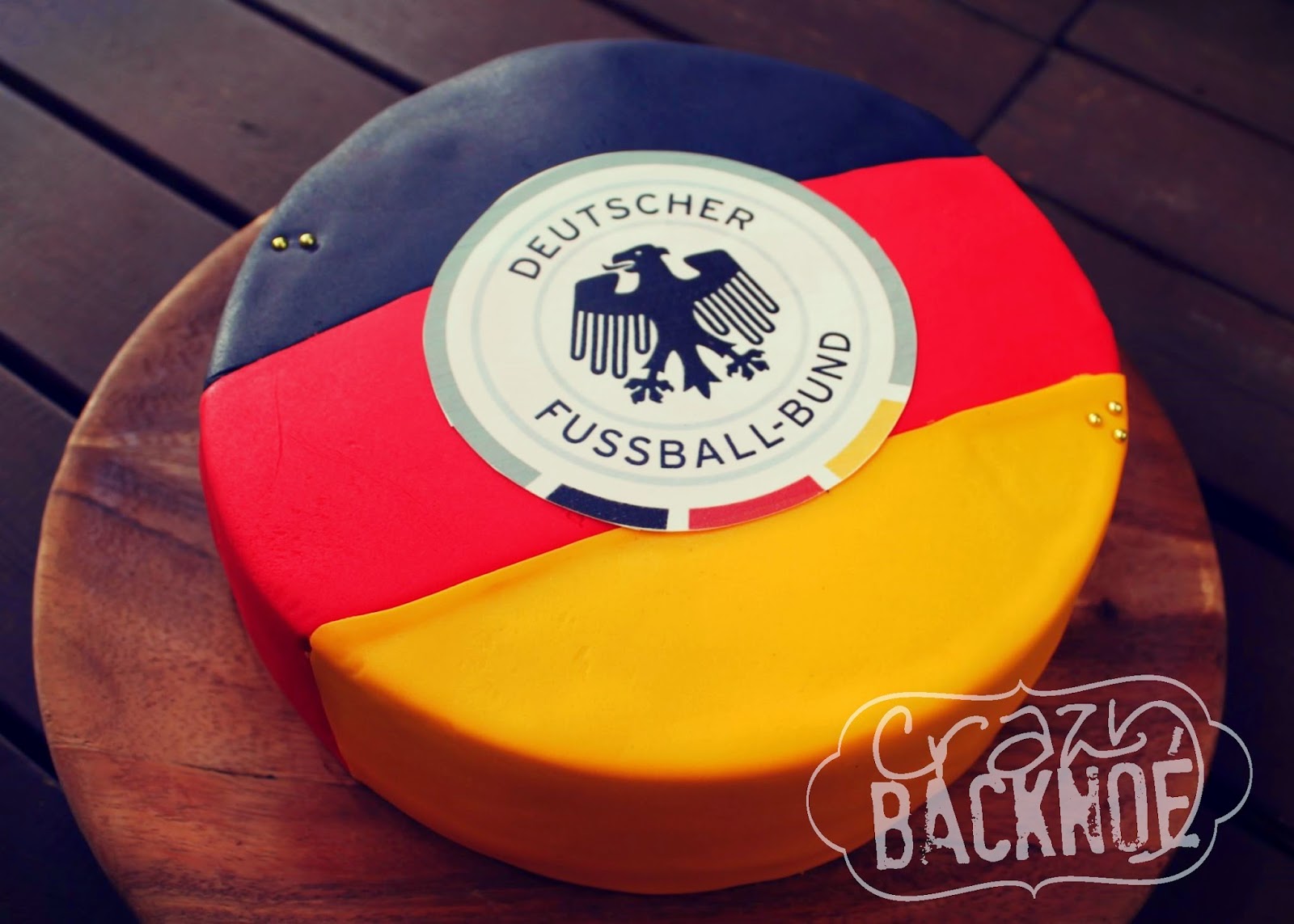 Crazy BackNoé: Deutschland Torte