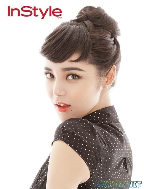 Park Shi Yeon On InStyle Magazine - I am an Asian Girl