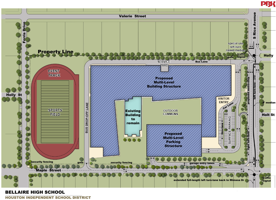 Mayor's Musings Specific Use Permits for New Bellaire High School