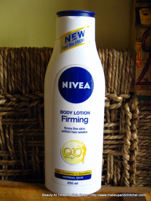 Nivea Firming Body Lotion Q10 energy+ Review