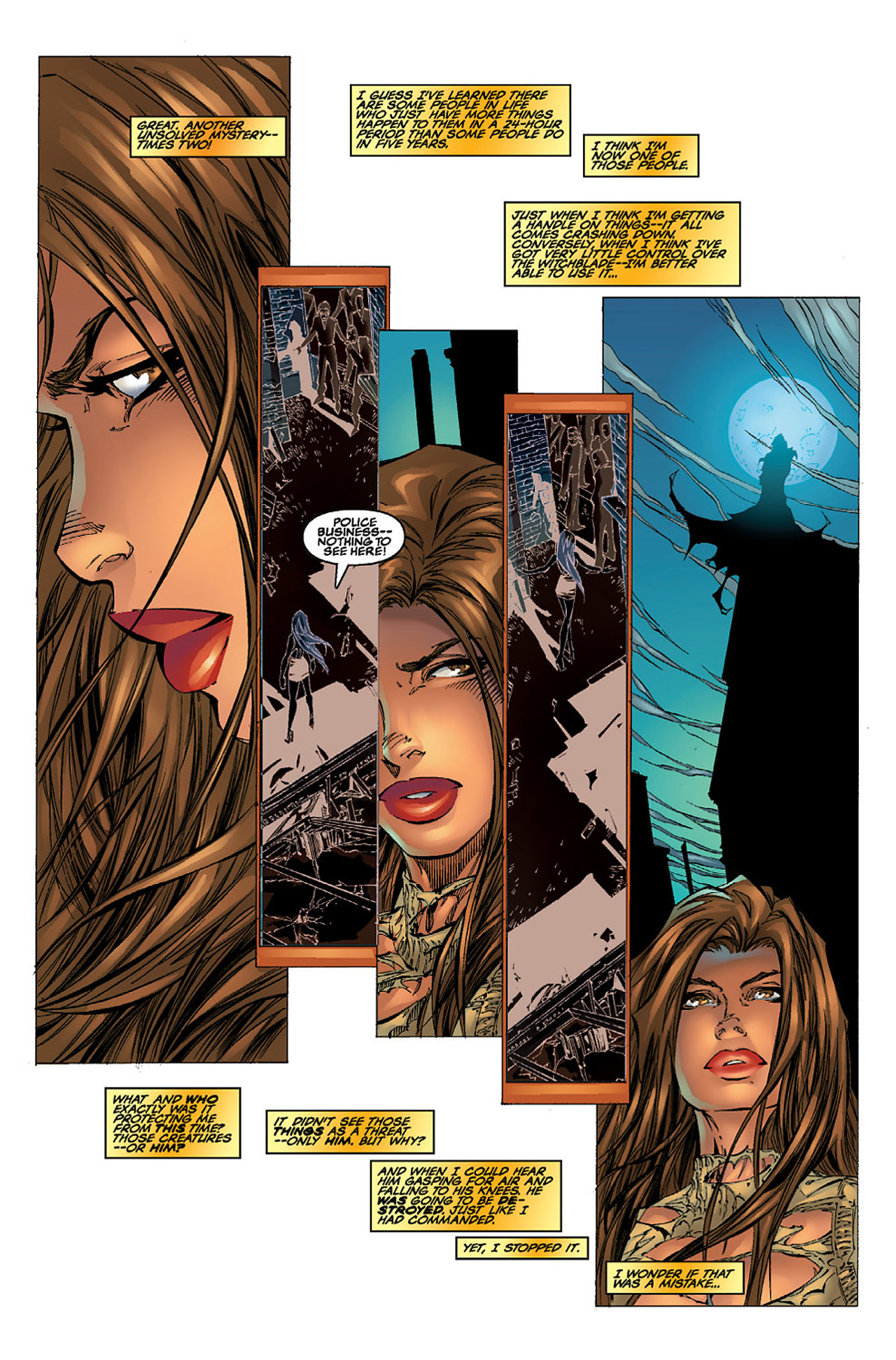 Read online Witchblade (1995) comic -  Issue #10 - 20