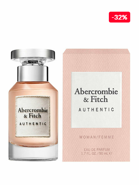 Apa de parfum femei Abercrombie Fitch Authentic, 50 ml reducere