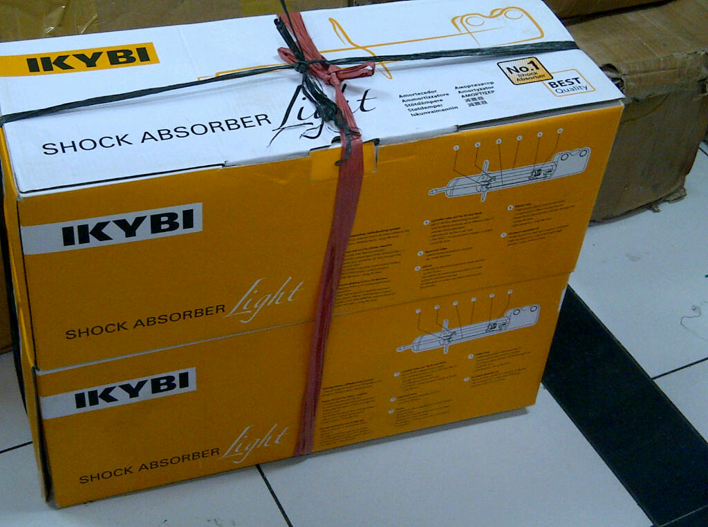  Dome Ganti shockbreaker Aerio dengan merk IKYBI